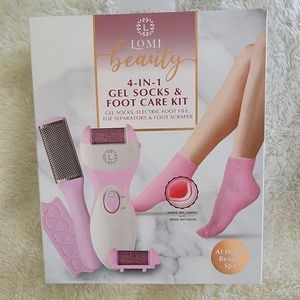 Lomi 4 in 1 Gel socks & foot care kit